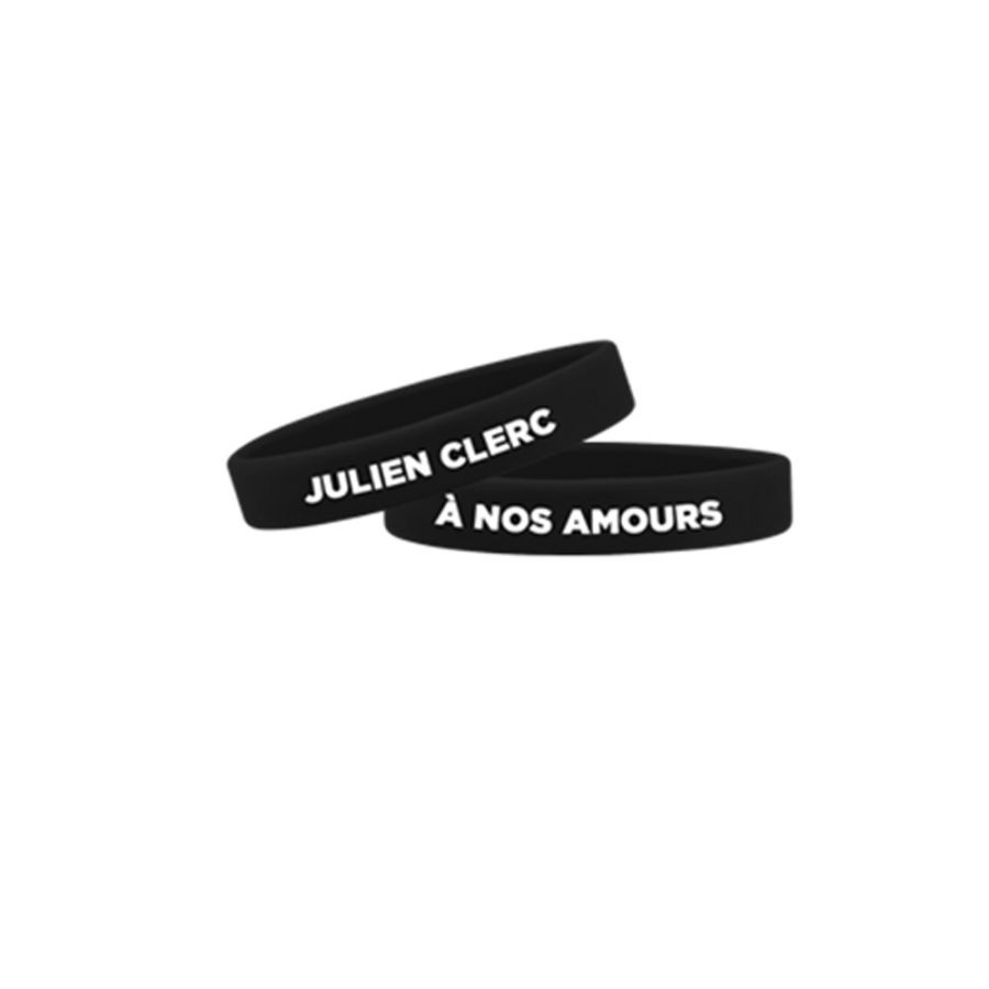 Bracelet noir Julien Clerc