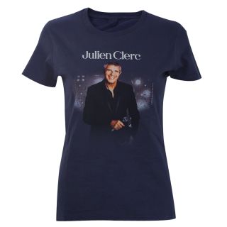 T-shirt femme affiche Julien Clerc